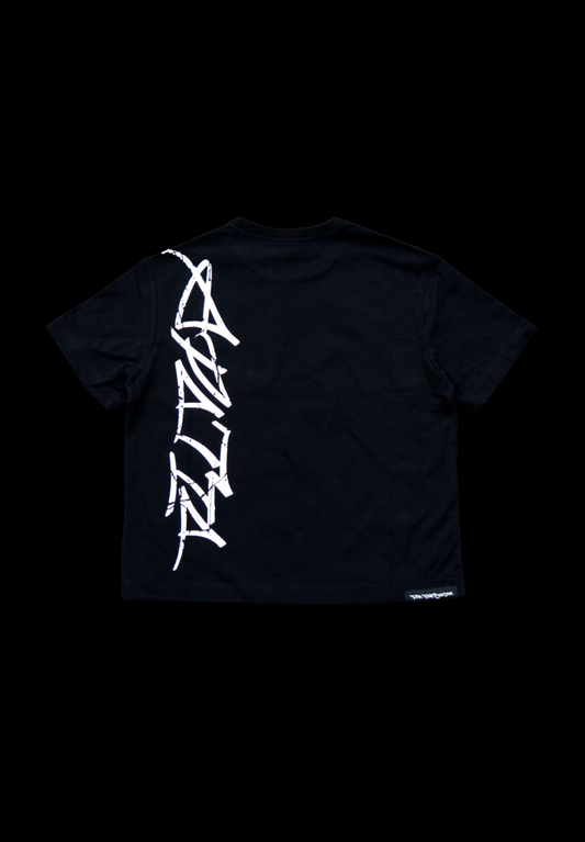 CRACKED LOGO BACK TEE